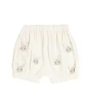 [Donsje] Donsje Baby Carson cotton bloomers M 12-18 white