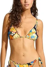 [Seafolly] Women's Slide Triangle Bikini Top