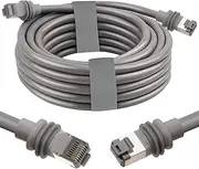 MOOKEERF 20FT Starlink Gen 3 Cable for Starlink Standard Generation 3, Waterproof Satellite Replacement Standard V3 Cable for Rectangular Satellite Gen 3-20 Foot,Grey