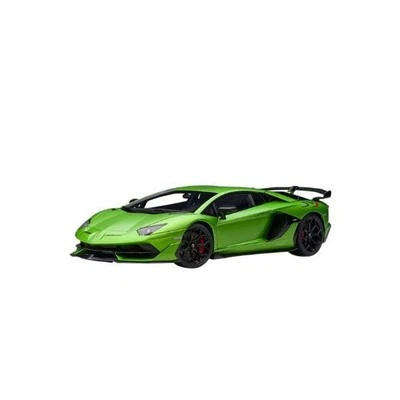 Gateway AutoArt Lamborghini Aventador SVJ Matte Green 1 18 Scale Model Car