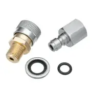 Stainless Steel Filling Charging Hose 1/8 Quick Release Coupler Adaptor
