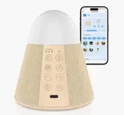 Baby Sound Machine, Smart App Control White Noise Machine with 54 Soothing Sound