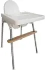 Bebe Bites Baby High Chair Bamboo Wooden Foot Rest for IKEA Antilop, Kmart Pr...