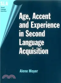 在飛比找三民網路書店優惠-Age, Accent and Experience in 