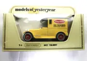 MATCHBOX MODELS OF YESTERYEAR, 1927 Talbot Y5 Taystee.