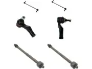 Front Tie Rod End and Sway Bar Link Kit For 2006-2013 Volvo C70 2008 TC745BP (for: Volvo)