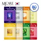 MJ Care Essence Mask Pack 80 sheets (8 types x 10 sheets) 1 pack per day