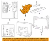 Chevrolet GM OEM 2016 Cruze Keyless Entry-Receiver for Key Fob Remote 13595510