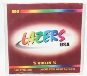 Lazer Violin Strings 4/4 &3/4 x 2 sets (950)