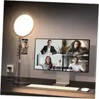 Ring Light with Stand for Zoom Meetings, 360° Rotate 10.5" Zoom Lighting