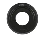 Black C-Mount Cine Movie lens For Canon EOS M M2 M3 Camera Lens Adapter Ring CCTV lens C-EOS