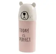 Cartoon Bear Toothbrush Holder Organizer Cup Portable Toothpaste Toothbrush