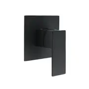 Matt Black Square Lead Free Shower Mixer Hot Cold Tap Ceramic Cartridge Sprindle