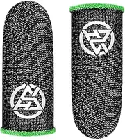 Finger Sleeves - Finger Protectors | Game Finger Gloves Sleeves | Flexible Anti-Sweat Finger Covers | Thumb Sleeves Mobile Game, Cool Breathable Thumb Cover for Most People's Finger Size