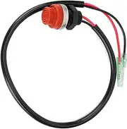 Durable Start Stop Switch Keyless Push Button Outboard Engine Switch Push Button Switch for Marine Boat Yatch Outboard Engine