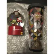 Starbucks Snow Globe Tumbler Daruma Christmas