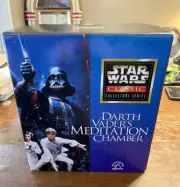 RARE EDITION 1998 STAR WARS Darth Vader Meditation Chamber by Applause 2500 MADE