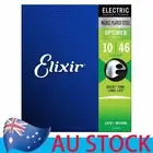 ELIXIR 19052 Optiweb Nickel Wound Coated Electric Guitar Strings Long Life 10-46