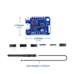 WEMOS D1 MINI PRO 16M 字節外置天線連接器基於 NODEMCU ESP-8266EX CP2104