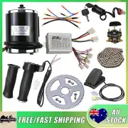 24V 500W Brush Motor Controller Sprocket Chain Kit For E-Bike Scooter ATV Quad