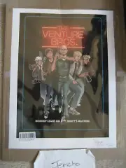 The Venture Bros "Rusty's Machine" print signed by Jackson Publick # 169/250