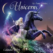 2025 Unicorns by Anne Stokes Wall Calendar