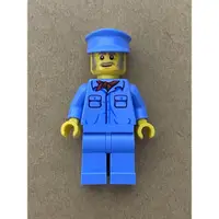 在飛比找蝦皮購物優惠-LEGO 樂高人偶 男火車工人 CREATOR 10277 