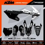 KTM 85 MOTOCROSS GRAPHICS MX GRAPHICS KIT DECALS STICKERS SX 85 MIST WHI