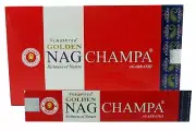 Vijayshree GOLDEN NAG CHAMPA Incense Sticks - Bulk 1 Box (12 Packets)