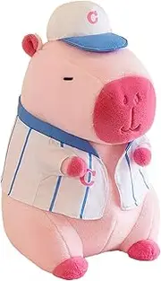 Cute Capybara Plush,Cute Capybara Stuff | Character Design Collection Bed Companion for Travel Mental Health Support Holiday Birthday Nursery Home Decor
