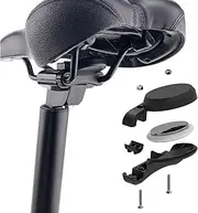 Airtag Holder Bicycle, Airtag Bicycle Hideout, Apply to Apple AirTag, 8 mm Thick ABS Plastic Holder with Installation Tool, Ideal for Commuters and Cyclists in High Risk Areas