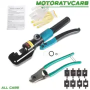 ALL-CARB 6 Mt 9 Dies Hydraulic Wire Crimper Crimping Tool Battery Cable Lug