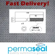 Permaseal Head bolt set fits Subaru EZ30R VCT Liberty BL BP Outback BPE Tribeca (for: Subaru)