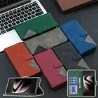 Splice Leather Phone Case For Samsung S22 Ultra A53 A73 A13 A03 Core A23