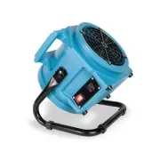 PA-250-HS-AF Compact Air Mover Axial Fan - 1/4 HP, 1050 CFM, Carpet Dryer, Bl...