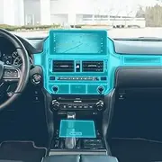 Kaecad Car Interior Film Dashboard Piano Board Shift Center Console Anti-Scratch Transparent TPU Protection Film Accessories，for Lexus GX 460 600 2022-2023 (GPS Navigator)