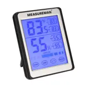 Digital Indoor Thermometer and Hygrometer with Humidity Gauge with Touch LCD ...