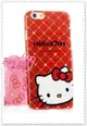 小花花日本精品♥ Hello Kitty iPhone 6 Plus 5.5吋手機殼保護殼 手機套21091902