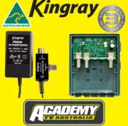 MHW35F Kingray Digital TV Masthead Amplifier Booster Inc PSK06 Power Supply.