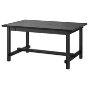 NORDVIKEN Extendable table, black - Buy online or in-store- Save Now!
