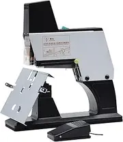 Automatic Sad-dle Binder,Heavy Duty Stapler Riding Stapler,A3 Flat Stitch Sad-dle Stapler, Rapid Staple Gun Binder Machine,Electric Desktop Stapler,for Household, School, Office Single