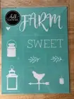 Chalk Couture Farm Sweet Farm Club Size B Transfer Stencil 8x10 Retired