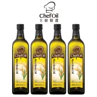 在飛比找momo購物網優惠-【主廚精選ChefOil】玄米油1000ml 4入組