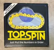 Vintage 1989 Top Spin Puzzle Brain Teaser Numbers Game Binary Arts NEW in Box