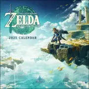 Andrews McMeel Publishing, Legend of Zelda 2025 Wall Calendar