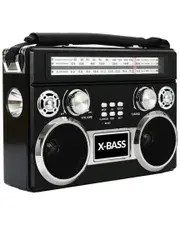 Supersonic Portable 3 Band Radio With Bluetooth & Flashlight