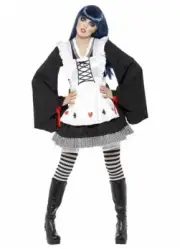 Dark Alice In Wonderland Costume Malice Gothic Halloween Japanese Doll Horror