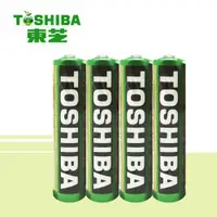 在飛比找松果購物優惠-【東芝Toshiba】碳鋅電池 3號AA/4號AAA電池 4