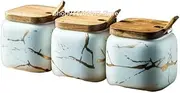 Seasoning set, set, kitchen set Marble seasoning jar Kitchen Accessories 调味套装，厨房配件，套装，厨房套装 大理石调味罐/521
