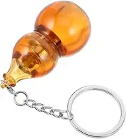 Kisangel Gourd Keychain Fidget Portable Finger Slider for Anxiety Relief Unique Design for Adults Teens Enhances Finger Silent Stress Reliever